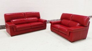 FLORENCE - Salon cuir 3 + 2 places