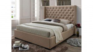 CHESTER - Lit Beige 140x190 cm